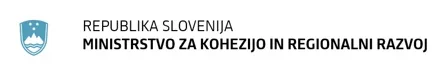Logotip ministrstva za kohezijo in regionalni razvoj