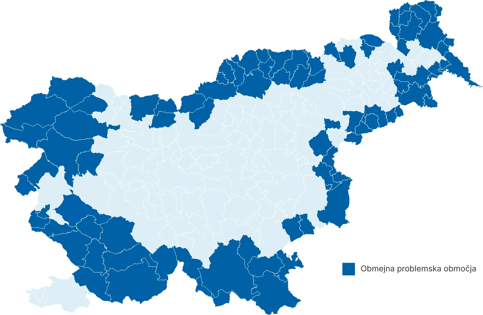 Zemljevid obmejnih problemskih območij